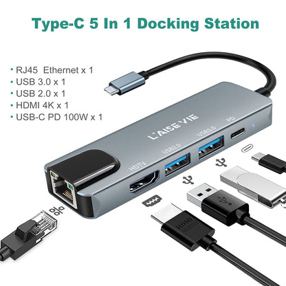 Multi Port Splitter, 7 Port USB 2.0 Hub, USB A Port Data Hub with Independent On/Off Switch and LED Indicators, Lights for Laptop, PC, Computer, Mobile HDD, Flash Drive and More (Black 2.0)