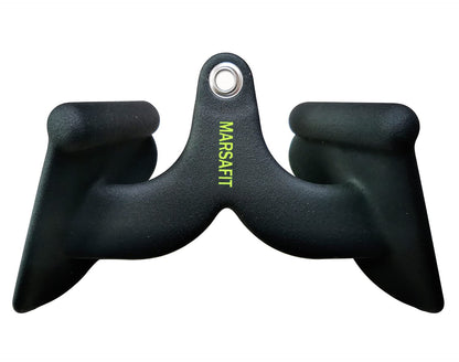 Home Gym Fitness Rowing T-bar V-bar Pulley Cable Machine Attachments, Bicep Curl Tricep Lat pulldown Bar Back Strength Training Handle Grips Lat Pull Down Bar Press Down Exercises (Length 8")