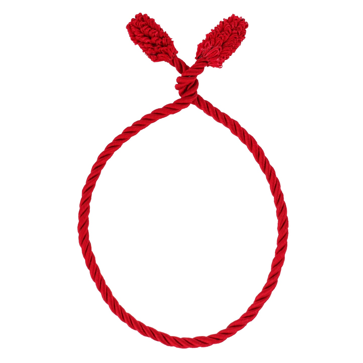 Haute Decor Decorative Twist Ties, 6 Pack, 20 inches (Red)