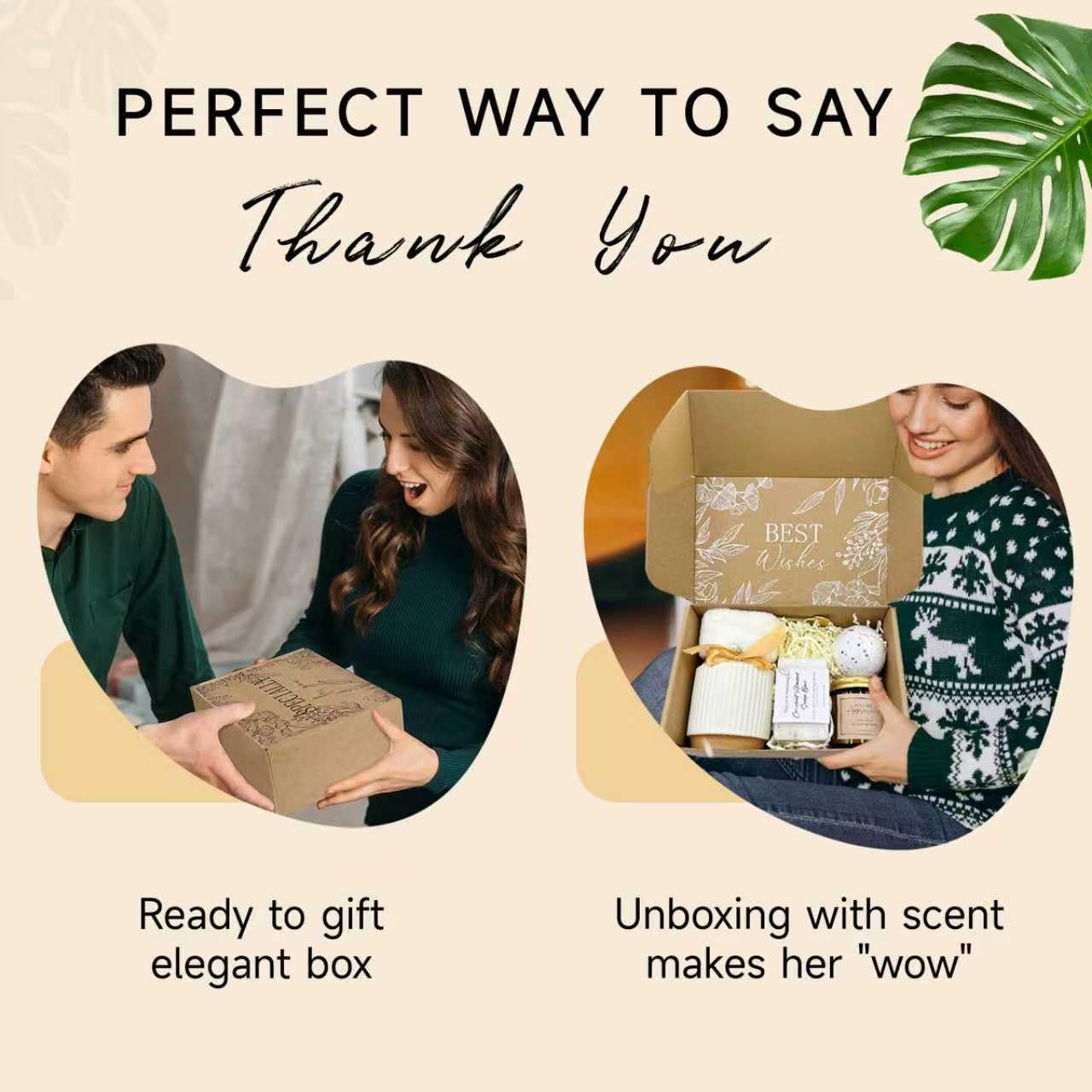 Thank You gift Set for Women & Men - New Employee Welcome, Coworker Farewell, Teacher Appreciation, Office Gift Baskets for Social Worker, Secretary, Going Away Gift