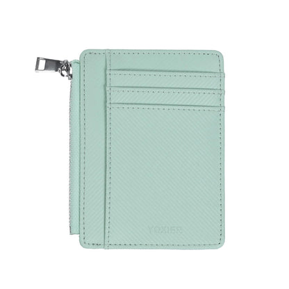 YOXIER Slim Minimalist Wallet, Front Pocket Wallets, RFID Blocking, Credit Card Holder for Men & Women (Nile Blue)