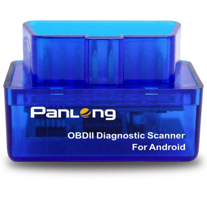 Panlong OBD2 Scanner Bluetooth OBDII Diagnostic Tool Car Code Reader Turn Off Check Engine Light Support Android Torque App