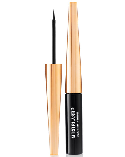MoxieLash Magnetic Eyeliner for Eyelashes - Premium Magnetic Liner for Eyelashes - Secure Hold & Easy to Use - Lash Liner & Smudge Proof - Cruelty & Paraben Free - Natural Look