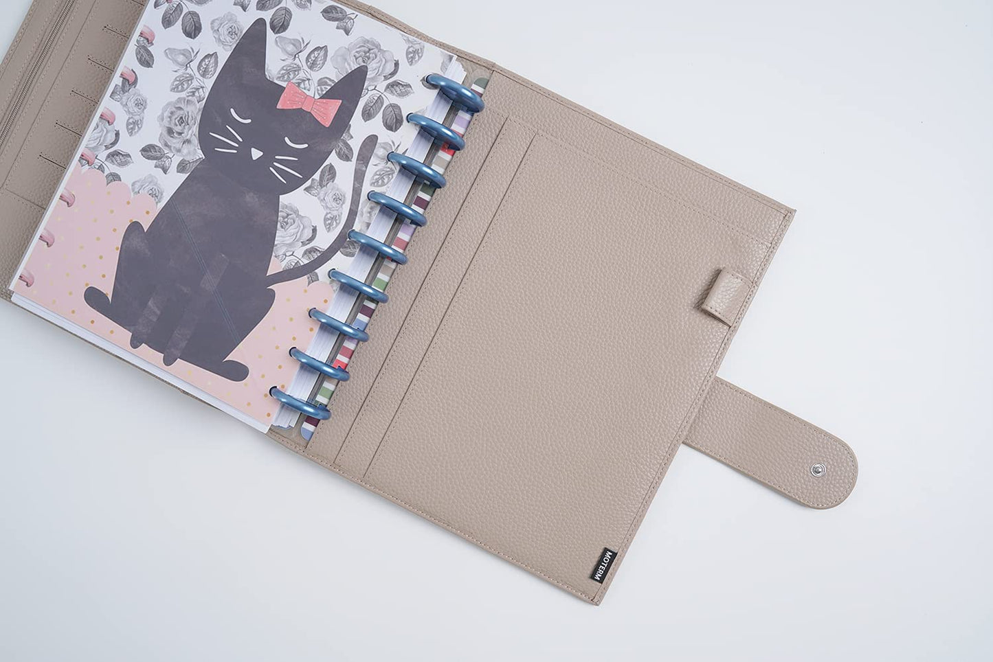 Moterm Leather Cover for HP Classic - with Pen Loop and Card Slots (Pebbled-Taupe)