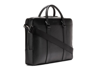 Cole Haan Men's Triboro Briefcase, Black