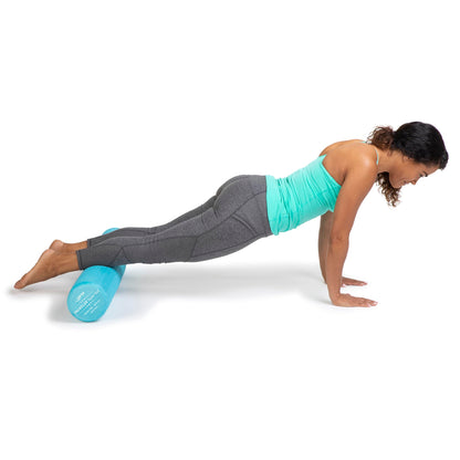 OPTP PRO-Roller Super Soft Density Foam Roller 36 in - Light Blue Low Density Foam Roller for Exercise, Gentle Massage, and Physical Therapy 36" x 6" Round
