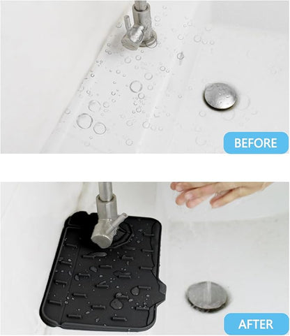 Mini Sink Splash Guard & Faucet Mat