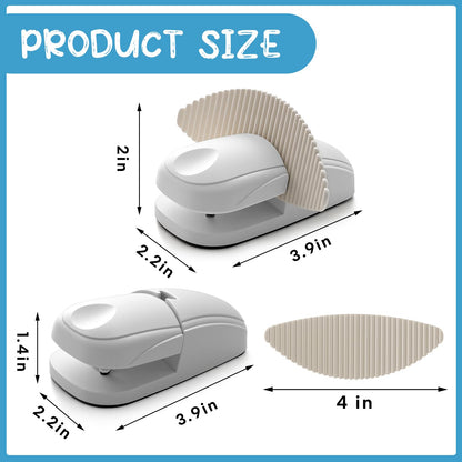 Faccito 3 Pcs Paper Holder Stand for Typing Non-Slip Mat Desktop Folder Document Holder with Anti-Slip Pads Portable Copy Stand Desktop Clamp for A4 Paper Office Reading (White,Blue,Red)