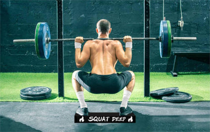 WINBOX Slant Board for Weightlifting and Calf Stretching - Non-Slip Heel Elevated Squat Wedge Block