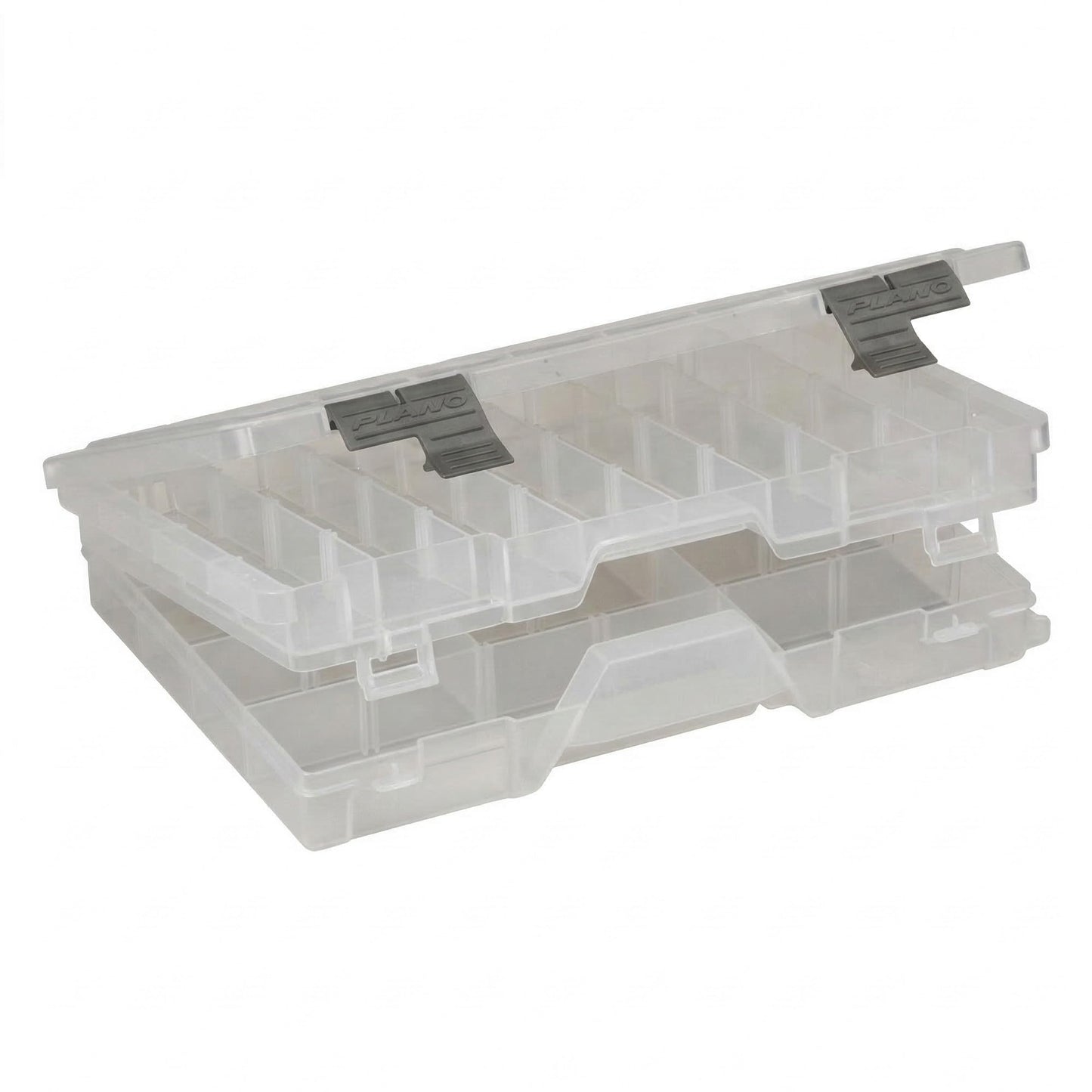Plano Two-Tier Stowaway 3700 Utility Box, Smoke