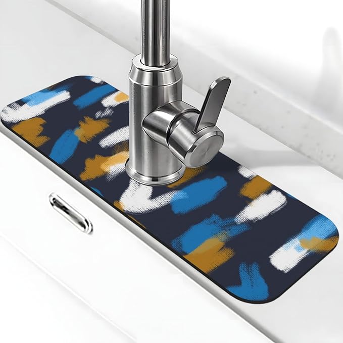 Faucet Draining Mat For Kitchen Sink