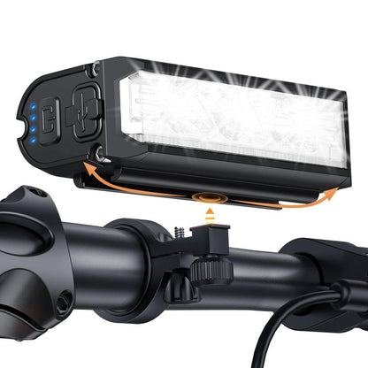 ONVIAN 2000 Lumen Bike Headlight Rechargeable, 4 LED Modes Bike Light for Night Riding, Sturdy Aluminum Alloy Installation for Bicycle Snowblower 4Wheelers Cycling MTB Headlights Handlebar Accessories