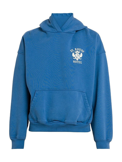 Rhude, St. Rhude Seal Hoodie, X-Small, Royal Blue