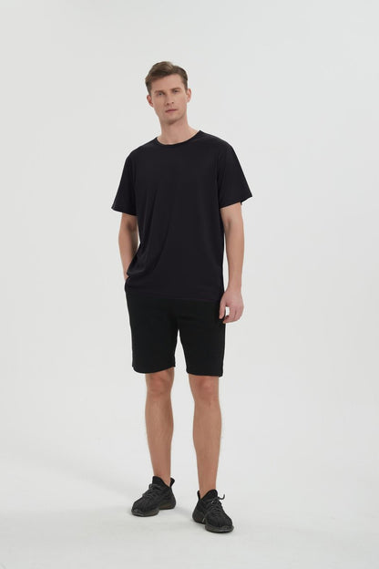 5 Pack Mens Active T-Shirts Crew Neck Athletic Short Sleeve Tops Moisture Wicking Running Tee Tops