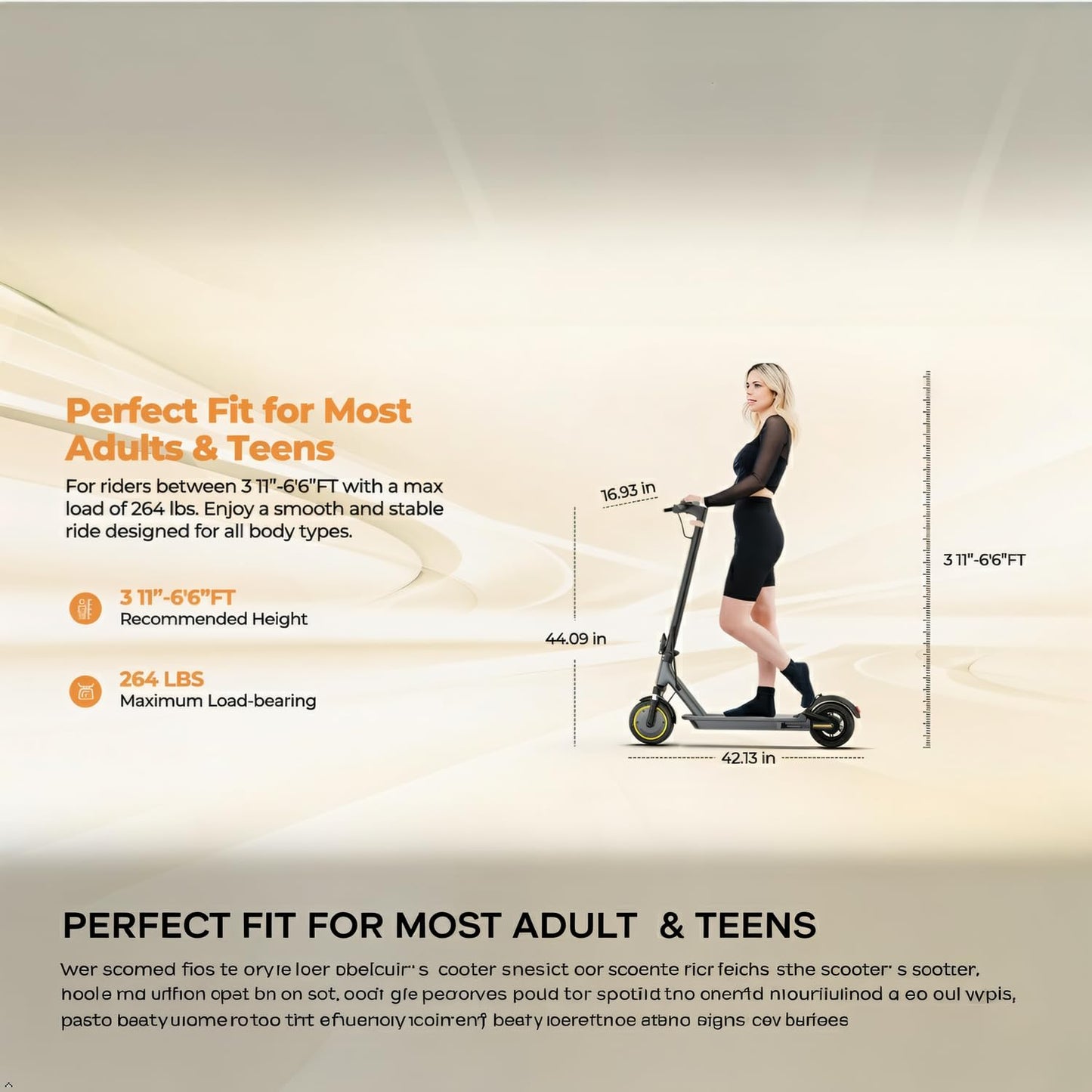 NAVIC Electric Scooter for Adults，Top Speed 19/22 MPH，Range 19/22/28 Miles，8.5”/10" Tires，E-Scooter with Dual Suspension for Commuting, APP Control