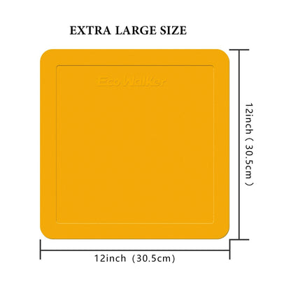 Eco Walker 12inch Flat Square Spot Marker Multi-Color Exercise Kids Floor Playmat