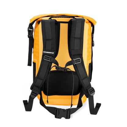 RIVONOVA Premium Roll Top Closure Cooler Backpack 20L Orange
