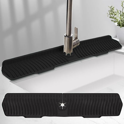 Kitchen Sink Splash Guard 29.7 X 5.7 In, Large Size Kitchen Sink Splash Guard
