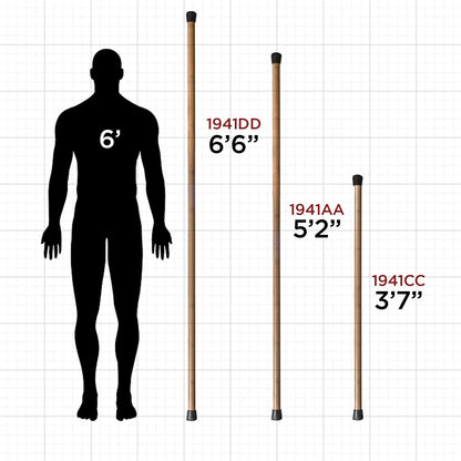 Bamboo Stick for Walking, Balance, Strength Training, Stretching & Added Mobility, Length 78 INCH