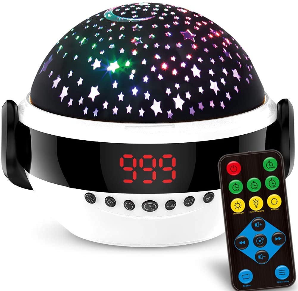 VANSHINIEER Night Light (Black-Remote)
