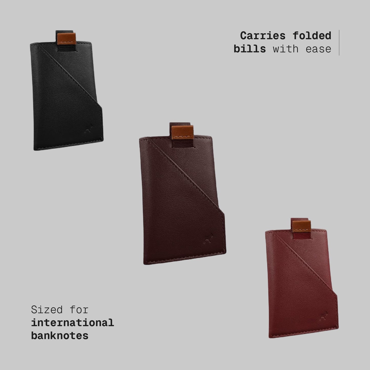 The Frenchie Co. - Speed Cardholder - Minimalist Front Pocket Wallet - Ultra-Slim Rfid-blocking - Quick-Access Card Slot for Business & Credit Cards - Full-Grain Italian Leather