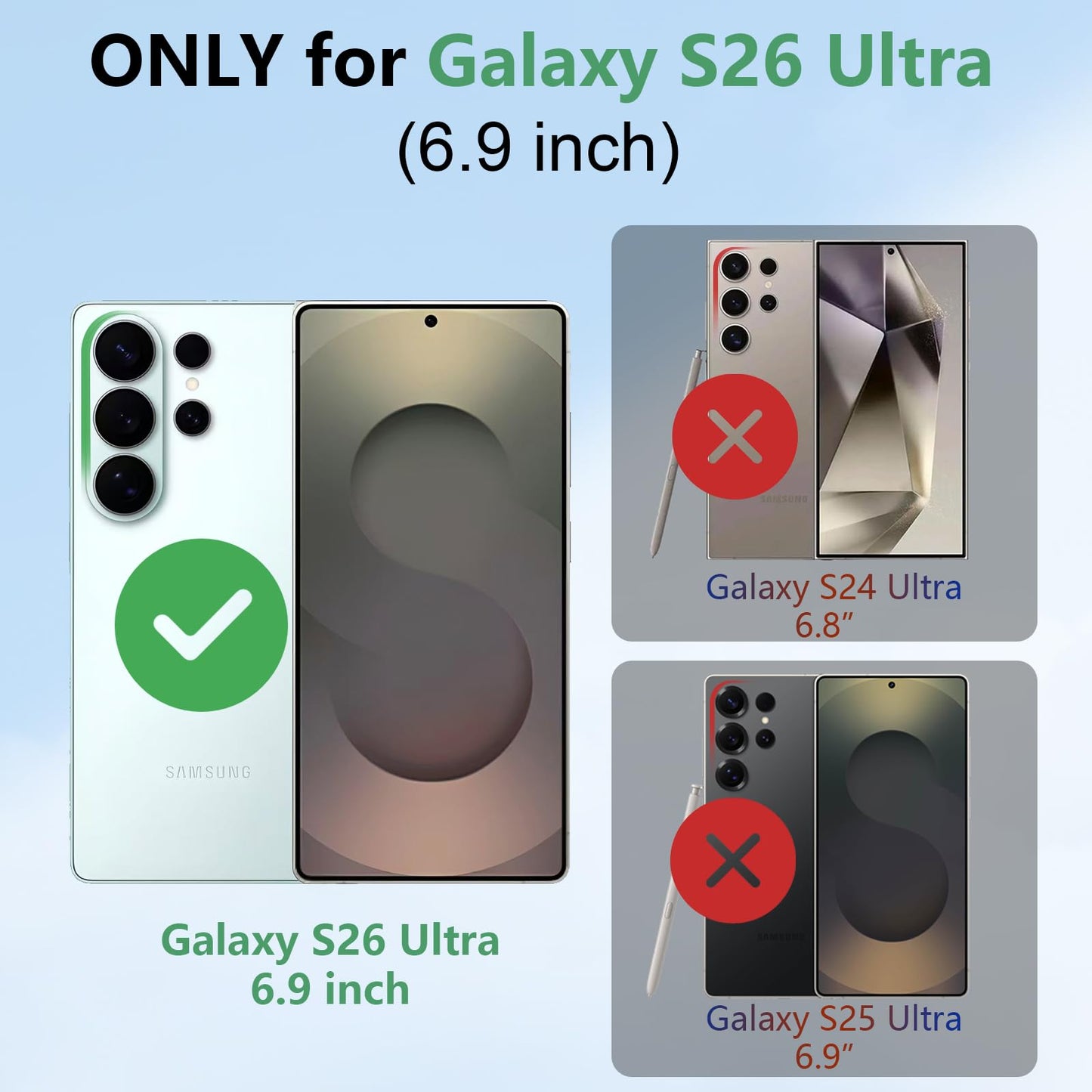 KEZiHOME case for Samsung Galaxy S26 Ultra Magnetic 2 in 1 Detachable Wallet Kickstand Genuine Leather[RFID Blocking] Card Slots Wireless Charging Cover for Galaxy S26 Ultra