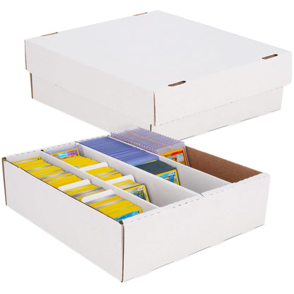 BCW Monster Box - 2ct Trading Card Storage Box | Holds 3200 Cards | Sports & TCG Card Organizer