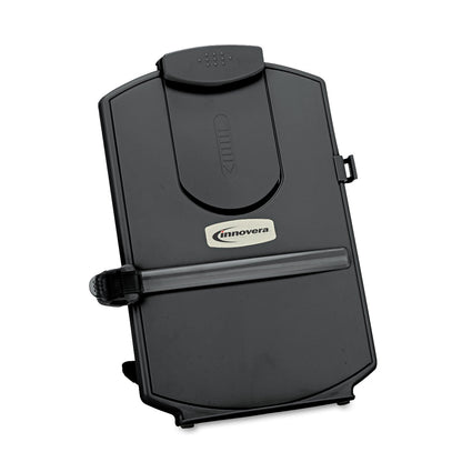Innovera Desktop Copyholder, Monitor Mount, Black