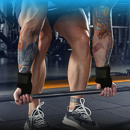 Wrist Straps for Weightlifting, Grip Lifting Straps for Deadlifting and Powerlifting, Weight lifting wrist wraps, Lifting Grip, Adjustable work out wrist straps, Nonslip Lifting Straps for Weight lifting