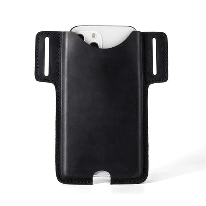 Gentlestache Leather Phone Holster, Cell Phone Case, Belt Loop Leather Pouch Sheath for Phone14 Pro Max/13 Pro Max, Galaxy S22 Ultra/S22+