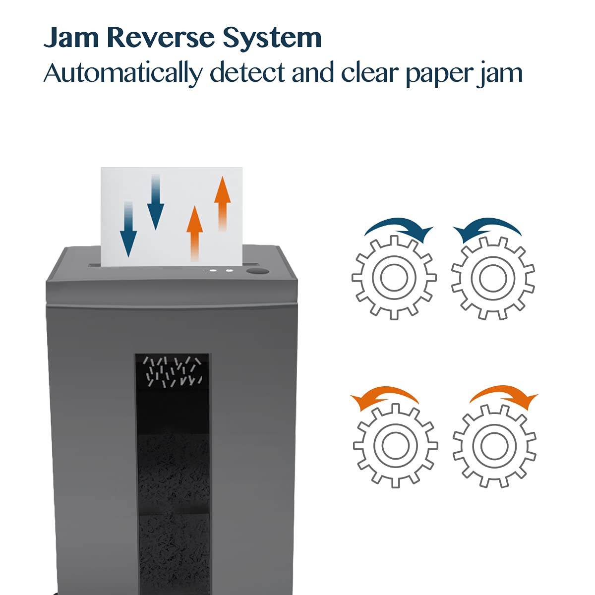 WOLVERINE 10-Sheet Super Micro Cut High Security Level P-5 Heavy Duty Paper/CD/Card Ultra Quiet Shredder for Home Office by 60 Mins Running Time and 6 Gallons Pullout Waste Bin SD9612 (Grey ETL)