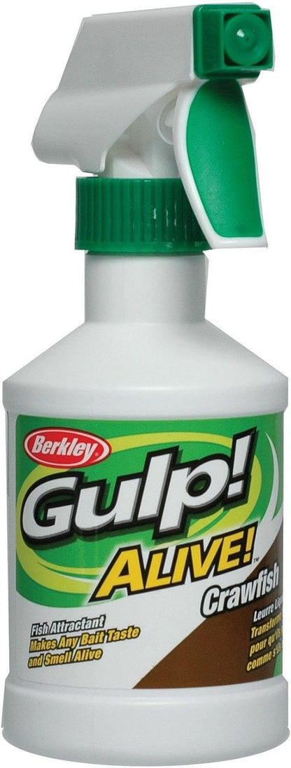 Berkley Gulp! Alive! Crawfish Fishing Bait Attractant - 8 oz Spray Bottle