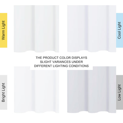 NICETOWN 100% Blackout Window Curtain Panels, Cold and Full Light Blocking Drapes with Black Liner for Nursery, 84 inches Drop Thermal Insulated Draperies (White, 2 Pieces, 52 Wide Each Panel)