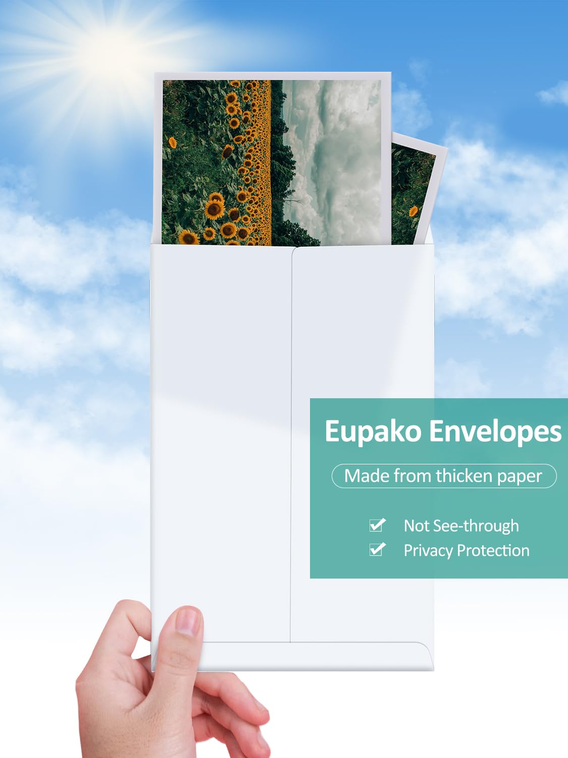 Eupako Catalog Envelopes 6x9 Small White Envelopes Self Seal 250 Pack for Mailing, Organizing, Storage