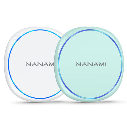 NANAMI Fast Wireless Charger [2 Pack] - Qi Certified Wireless Charging Pad for iPhone 17/17 Pro/17 Pro Max/16/15/14/13/13 Pro/12,10W for Samsung Galaxy S25/S25 Ultra/S24/S24 Ultra/S23/S22, New Airpods