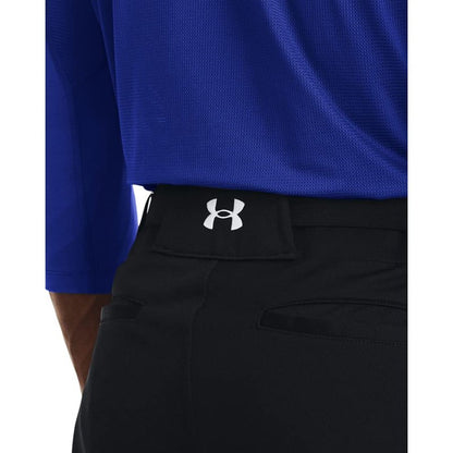 Under Armour Men's Utility Baseball Pants 22, (001) Black / / White, Small