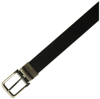 Fossil Men's Brandon Leather Casual Dress Every Day Reversible Belt, Size 32, Black/Brown