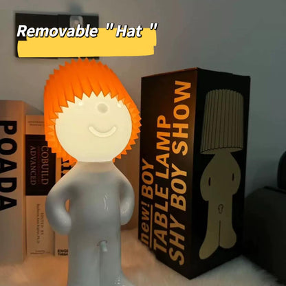 Bedside Night Light, shy man lamp， Birthday Christmas G-ifts for Boyfriend Girlfriend, Funny Anniversary Gag Gifts, Husband Wife G-ifts, White Elephant Gifts for Adults,White Elephant Gifts for Adults