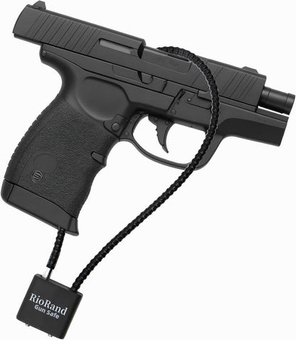 Keyed Alike Cable Gun Lock - 8.5" & 15" Safety Lock for Pistols, Rifles & Shotguns | Secure Home Firearm Storage