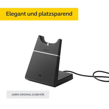 Jabra Evolve 75 Charging Stand Only – Provides Easy and Convenient Charging and Storage, Authentic Office Headset Accessory