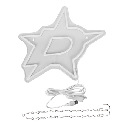 Ice Hockey Neon Sign,Ice Hockey Team,Ice Hockey LED Sign,Sport Neon Lights,Hockey Light, Hockey Club Decor,Hockey Gifts for Boys,Dallas Hockey Fans,Size 16.5 * 14.2 inches(XD103)
