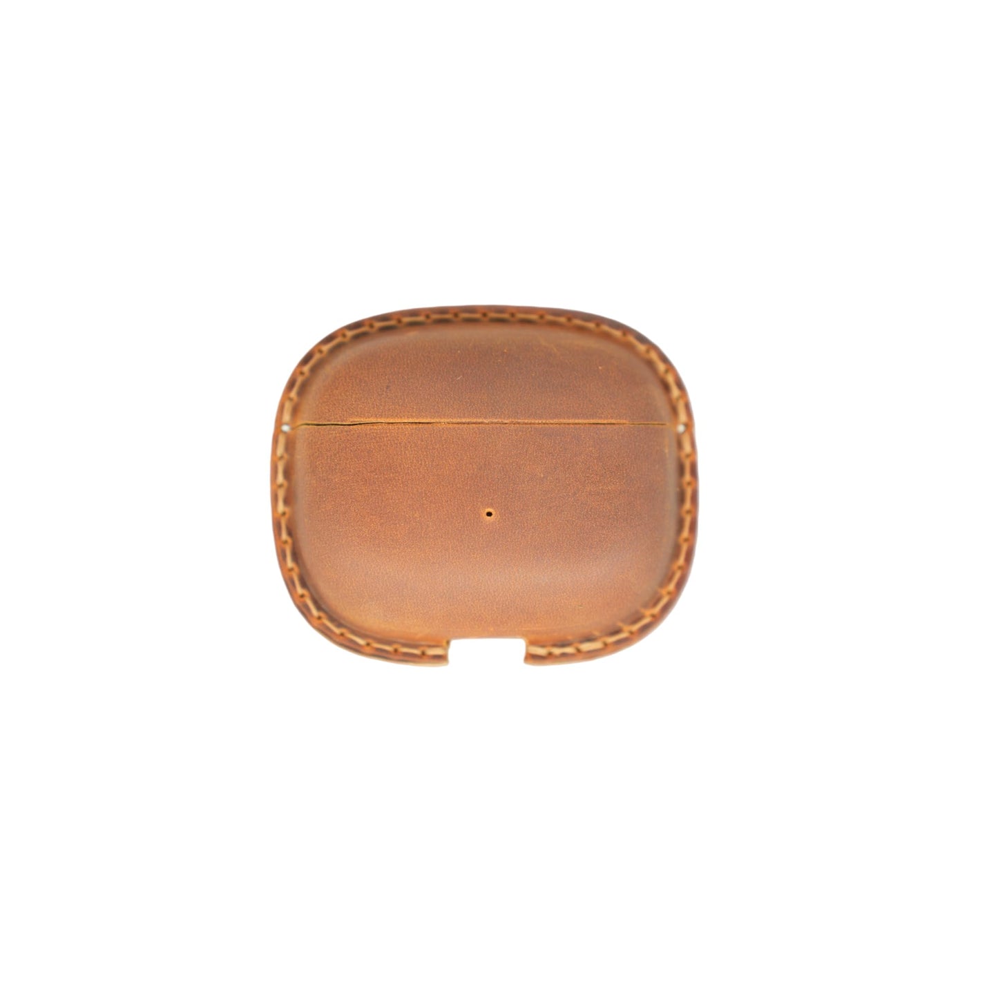 Disstressed Genuine Leather Distressed Leather for Bowers&Wilkins B&W PI8 / PI6 Wireless Charging Case Protective Cover Earbud Case