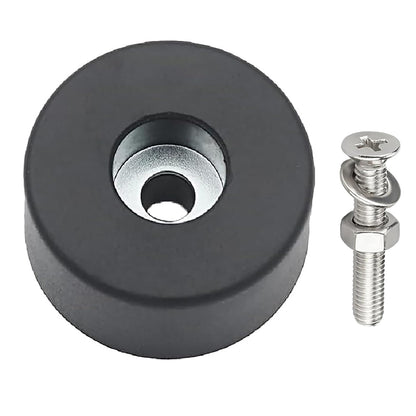 4 Pack 192310GS Anti Vibration Rubber Feet, Air Compressor Isolation Pads with Stainless Steel Nuts & Washers,for 094-0026, E106661, D091007, for Generators, Pressure Washers, Speaker Cabinets