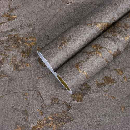CHIHUT 12"x100" Luxury Matte Brown Gold Thicken Marble Peel and Stick Contact Paper for Countertops Waterproof Self Adhesive Marble Vinyl Wrap Textured Removable Wallpaper for Kitchen Bathroom