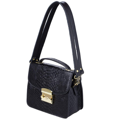 Allzedream Genuine Leather Purse Strap Sewing Canvas Replacement Handbag Shoulder Bag 2 Pcs (Black, Gold Hardware)