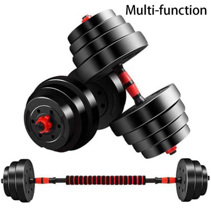Detetap Dumbbell Bars Adjustable Dumbbell Weight Set Barbell Lifting - 2 x 15.74in Bars and 1 x 15.74in Connecting Rods for Gym Home 1