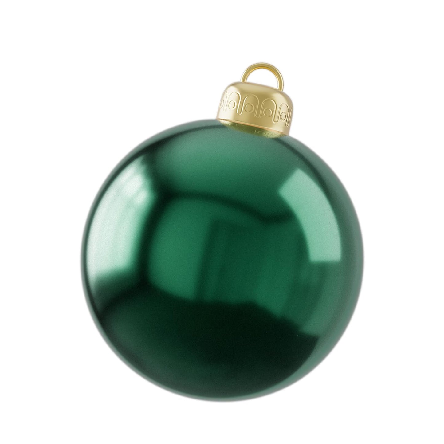 24 Inch Inflatable Christmas Balls Large PVC Inflatable Christmas Ornaments Ball, Xmas Blow up Ornaments for Outside Holiday Yard Lawn Porch Decor(Emerald Green)