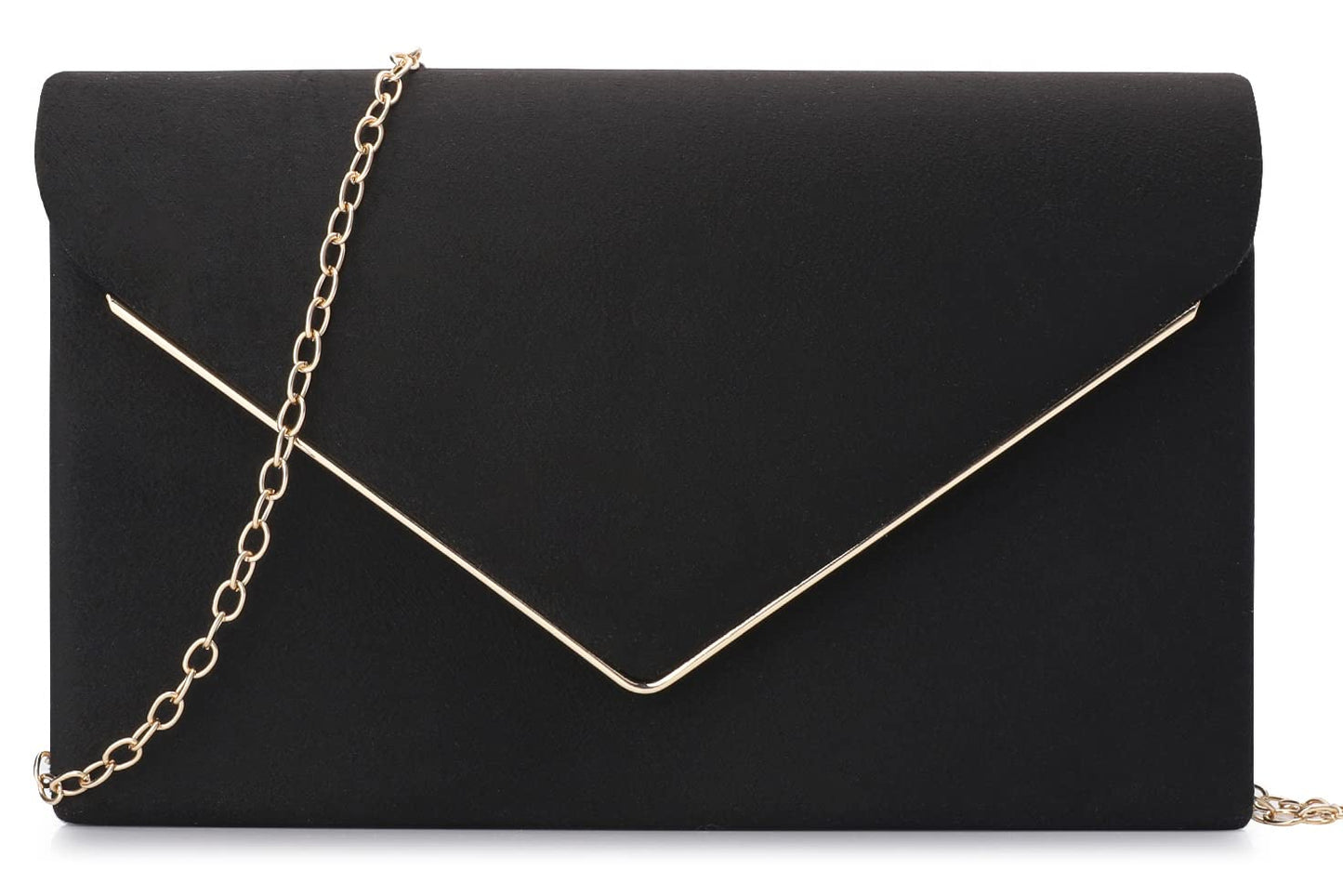 BBjinronjy Clutch Purse for Women Evening Bags Handbags for Wedding Party Cocktail Prom Faux Suede Crossbody Shoulder Bag