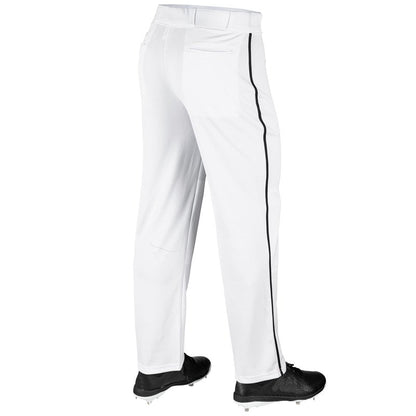 Champro MVP OB Open Bottom Baseball Pant with Contrast Color Braid Piping and Reinforced Double Knee