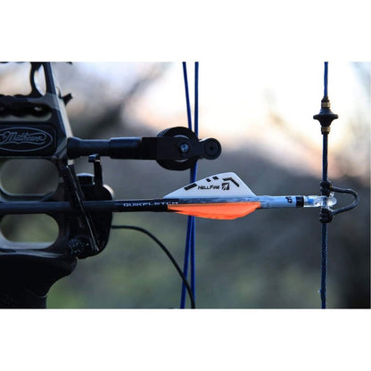 NEW Archery Products Thunderglo Compound Bow LED Illuminated Auto Turn-On Arrow Nocks - Blue (6 Pack)
